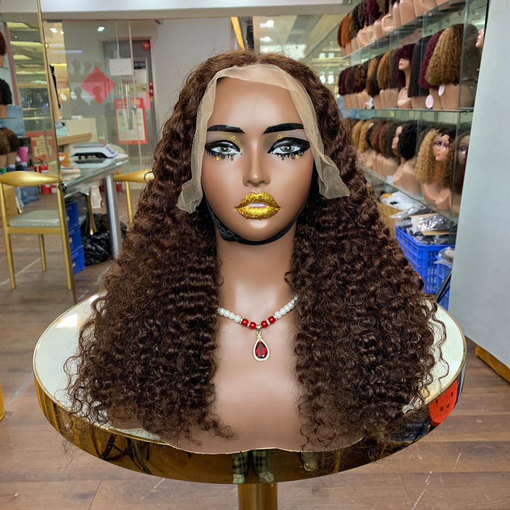5x5 Burmese curly wig