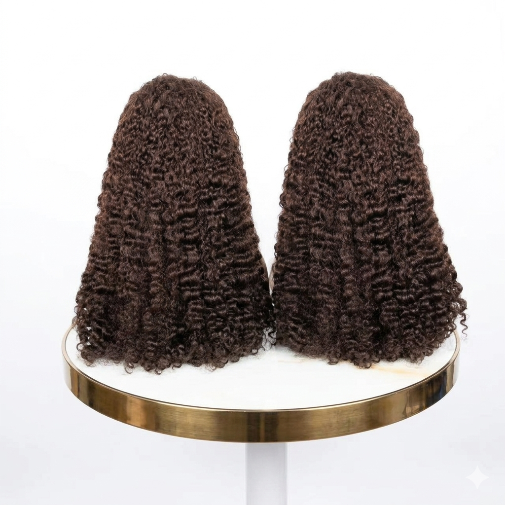 13x4 Burmese curly wig