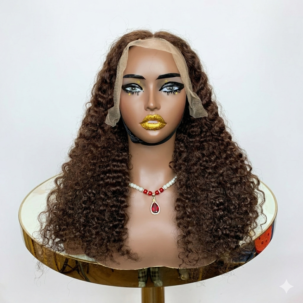 13x4 Burmese curly wig
