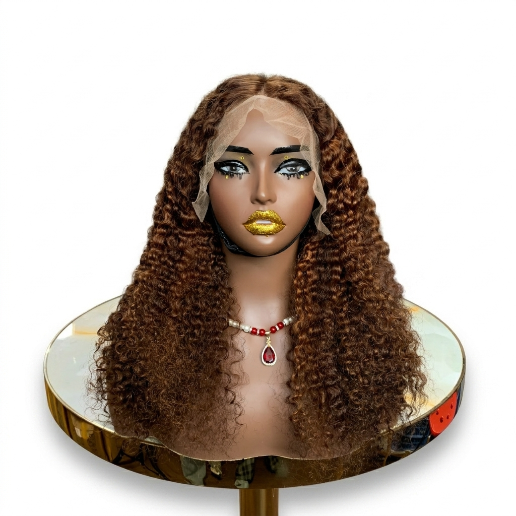 13x4 Burmese curly wig