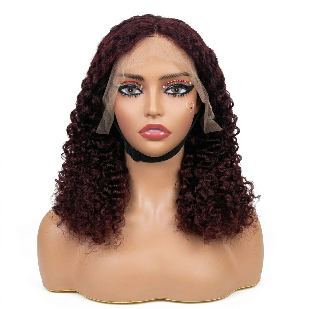 13x4 Burmese Curly Color Wig ✨
