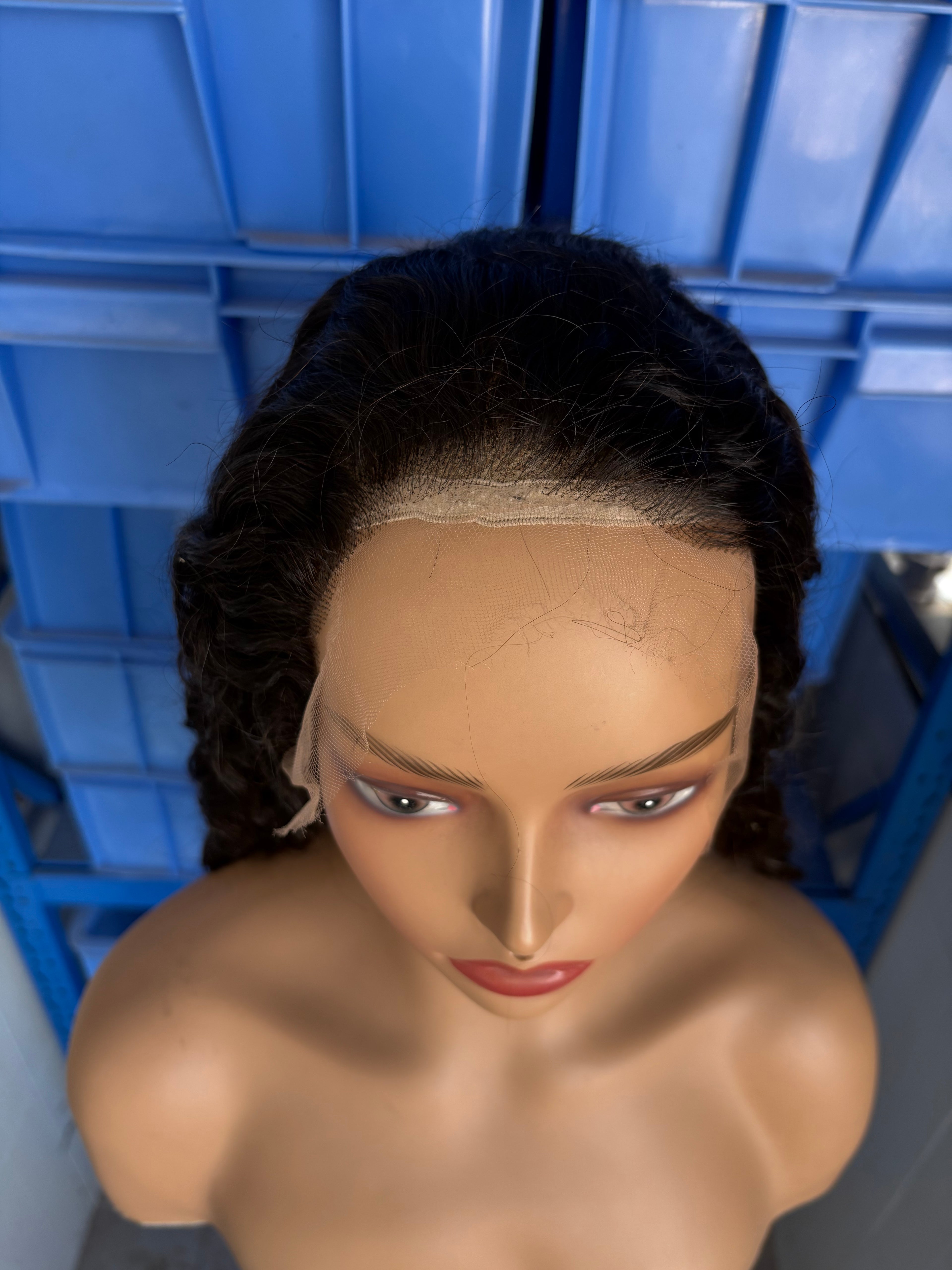 Burmese Curly Virgin Human Hair Wig