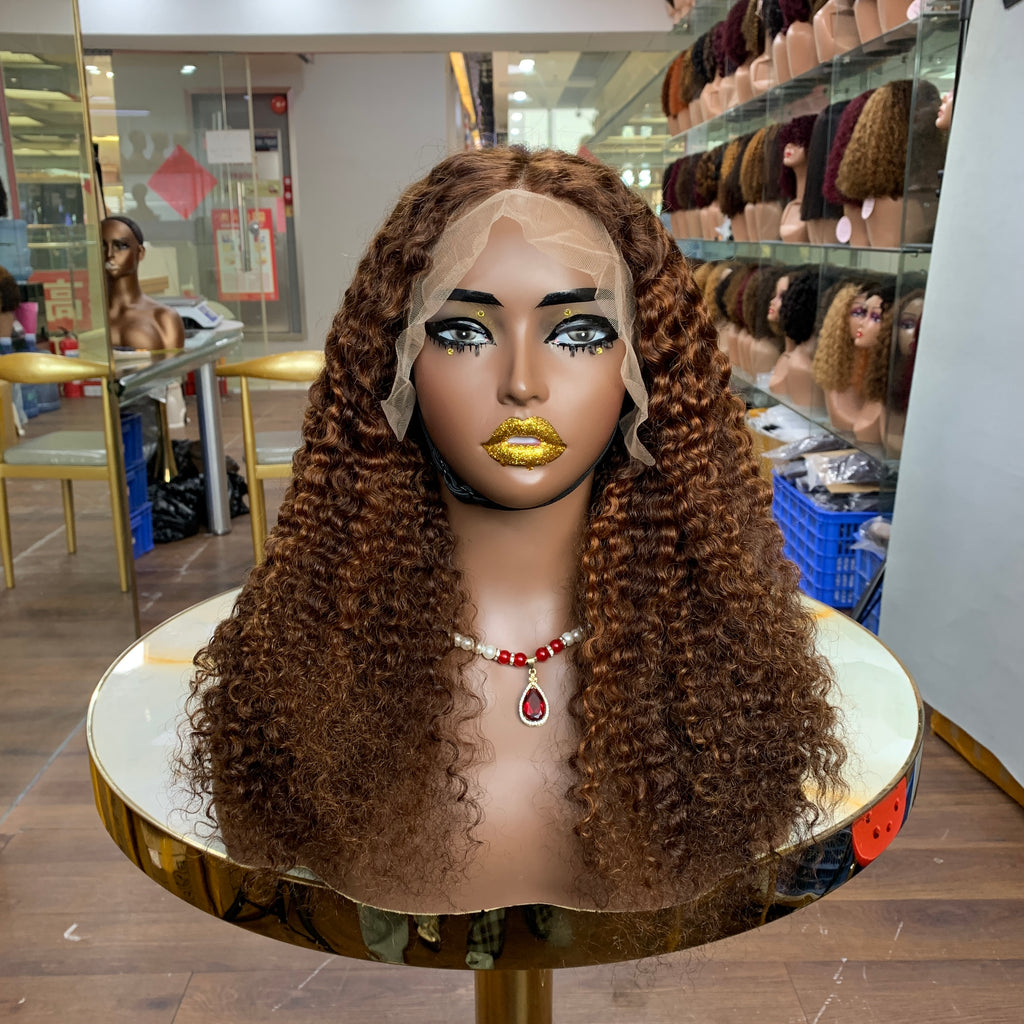 5x5 Burmese curly wig
