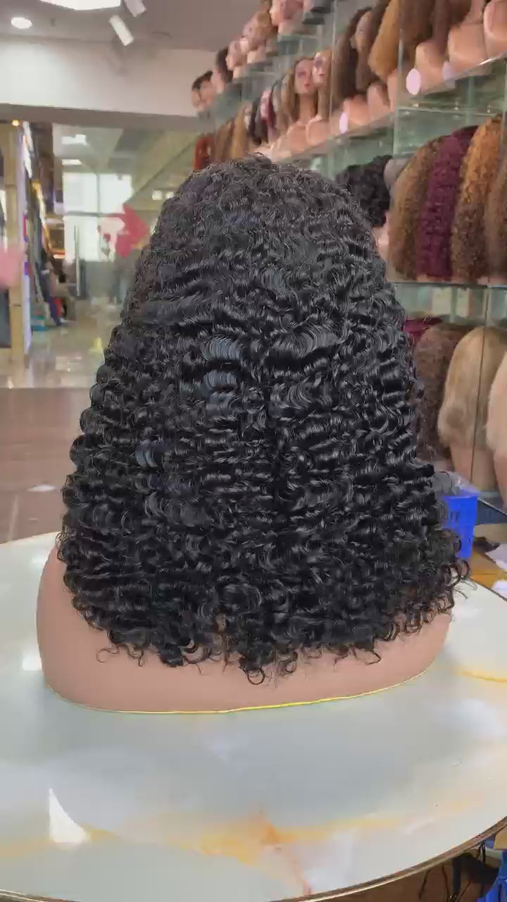 13x4 Burmese Curly Color Wig ✨