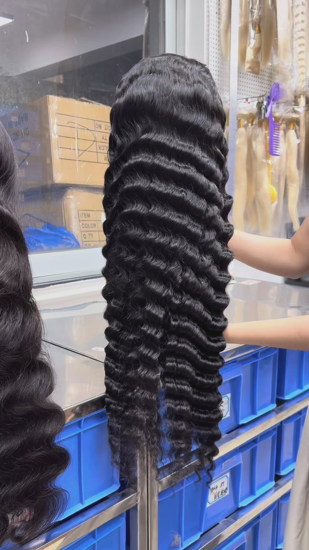 5x5 hd lace wig ready to ship