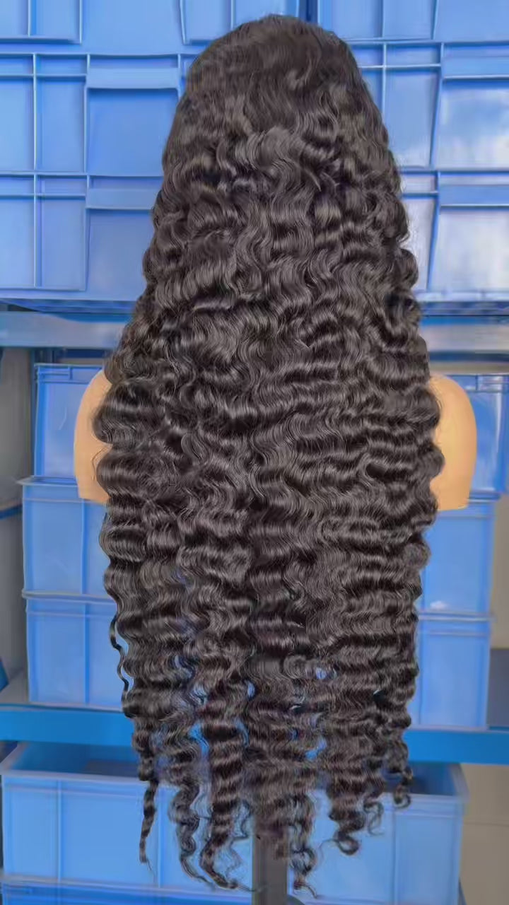 Burmese Curly Virgin Human Hair Wig