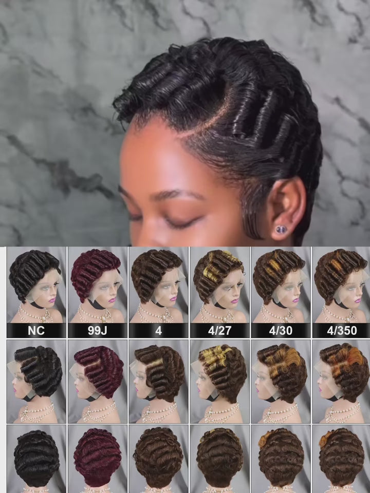13x4 Lace Pixie Cut Wig