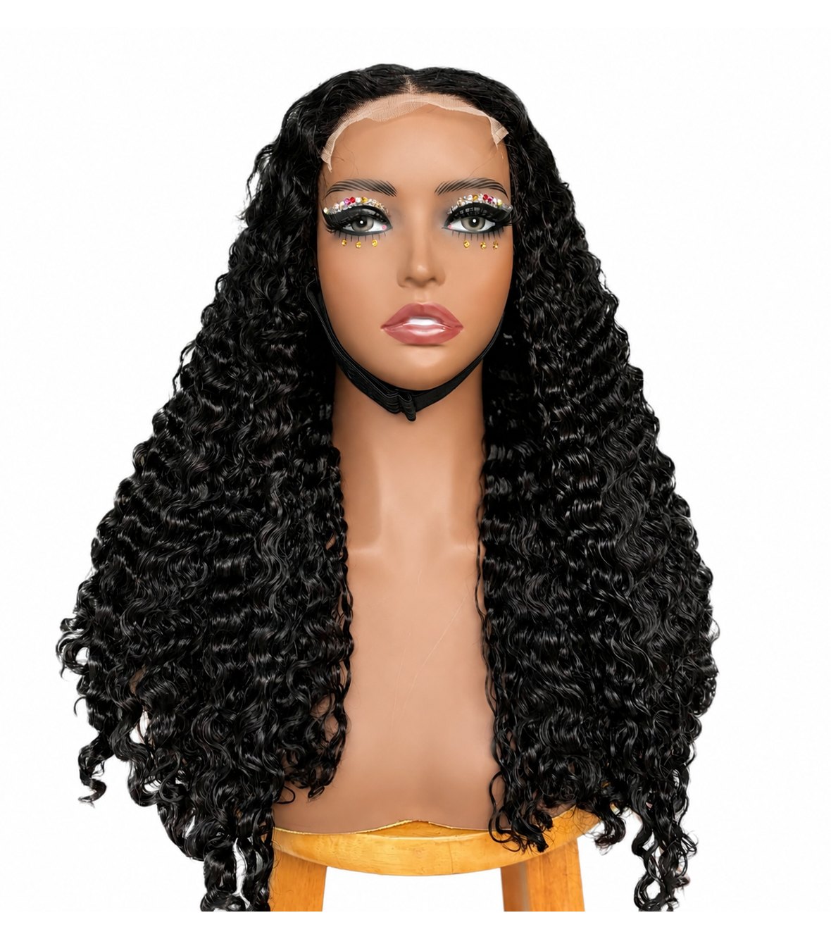 Burmese curly lace wig