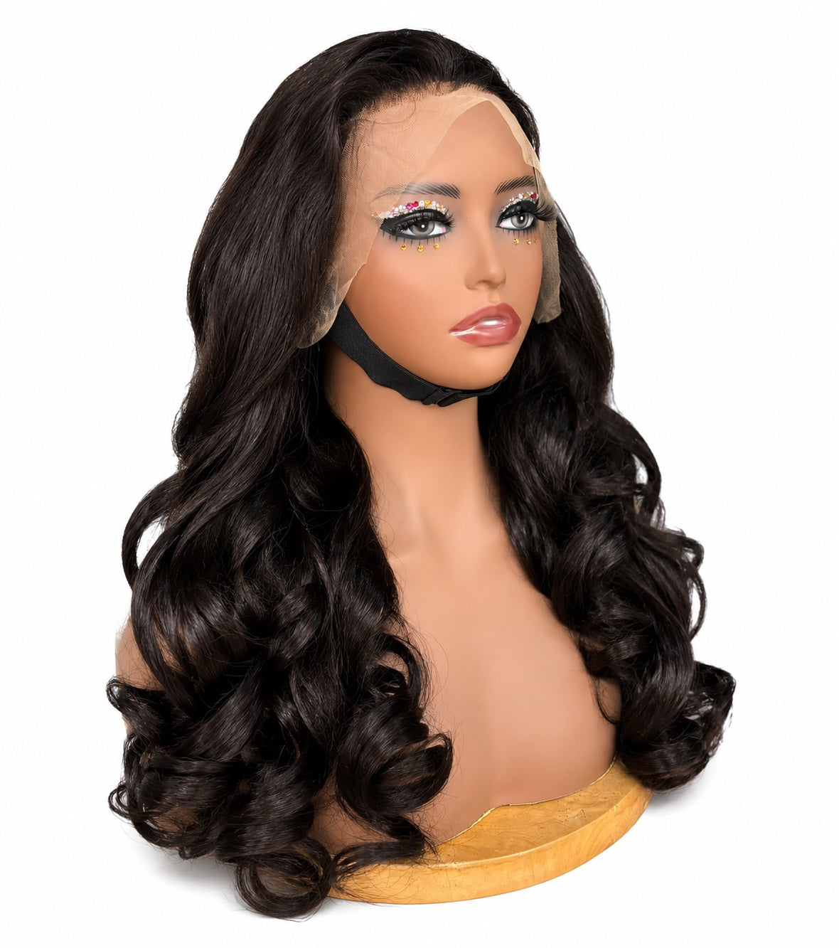 Loose wave lace wig